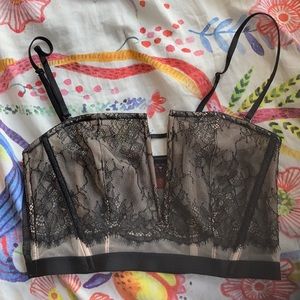Very Sexy Plunge Bustier Bralette